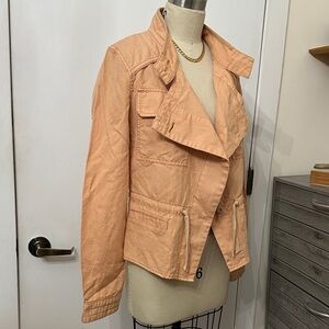 Heihei by Anthropology Women's Utility Jacket in Peach